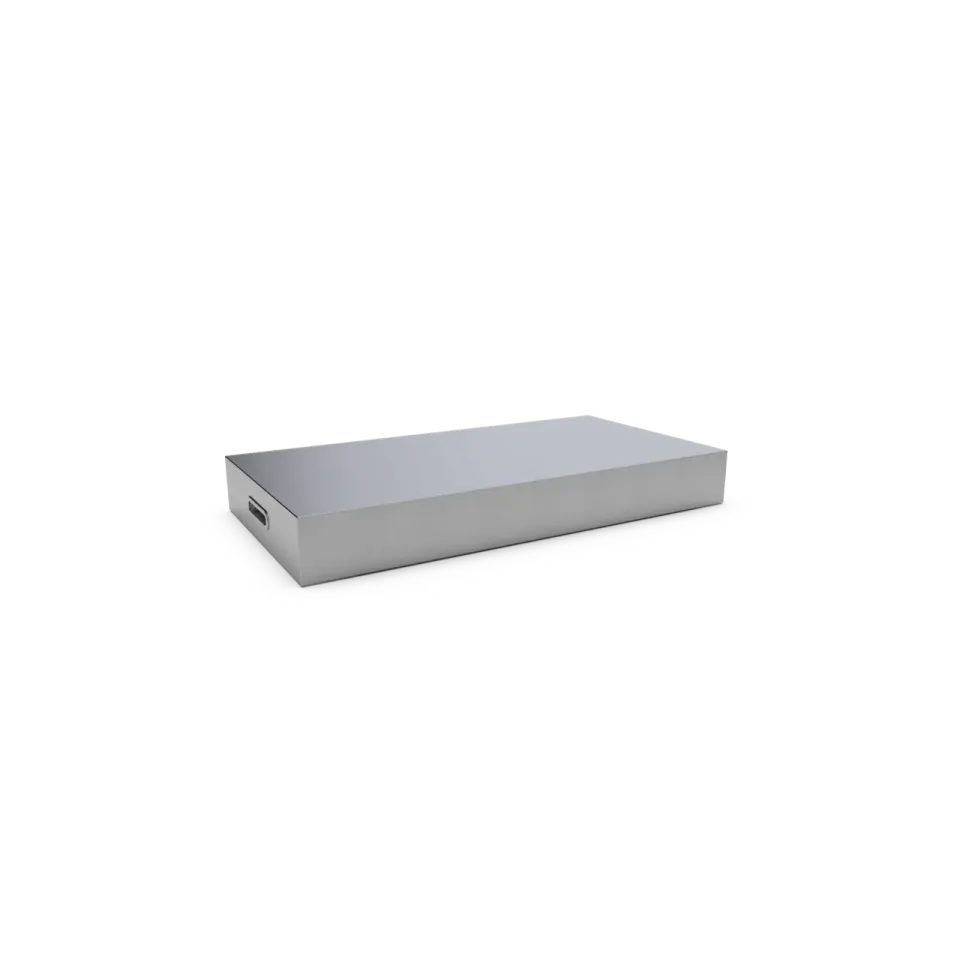 Brabura Inox Cover 40 Plancha-Abdeckung Edelstahl