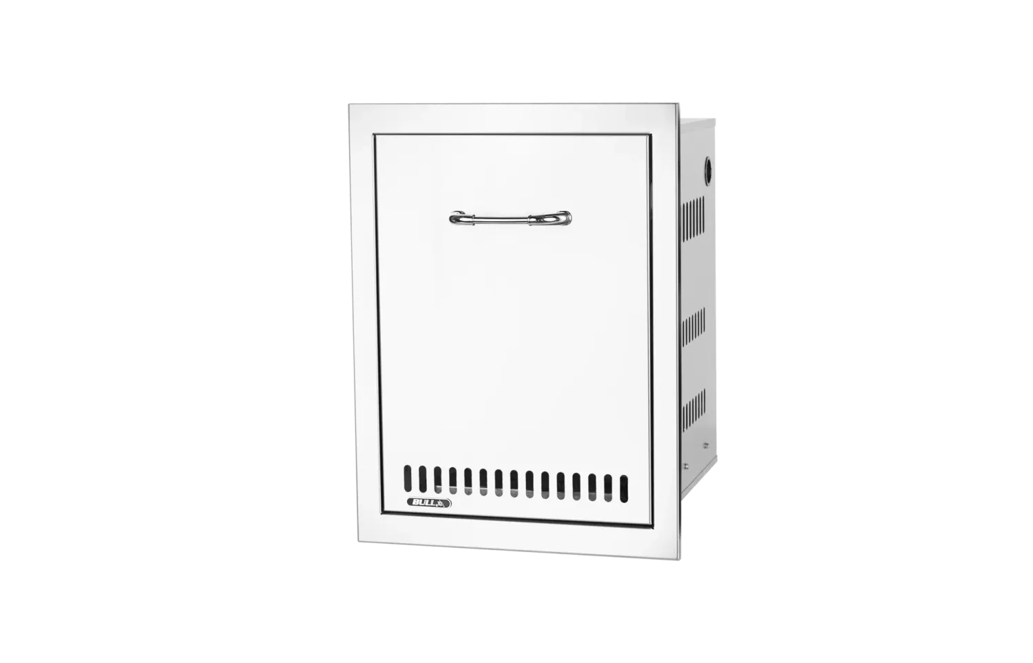 Bull Grill Propane Trash-Drawer Reveal Gasschublade