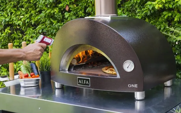 Alfa Forni One Pizzaofen holzbefeuert 500°C tragbar