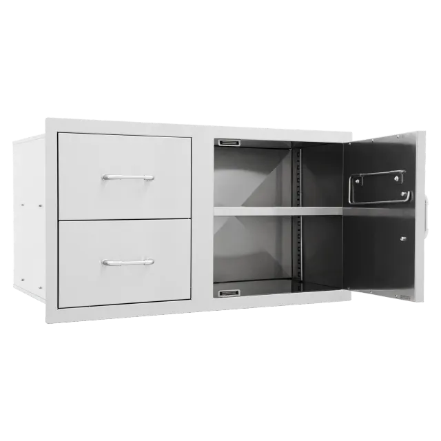 Bull 100cm Combo Innenschrank Edelstahl
