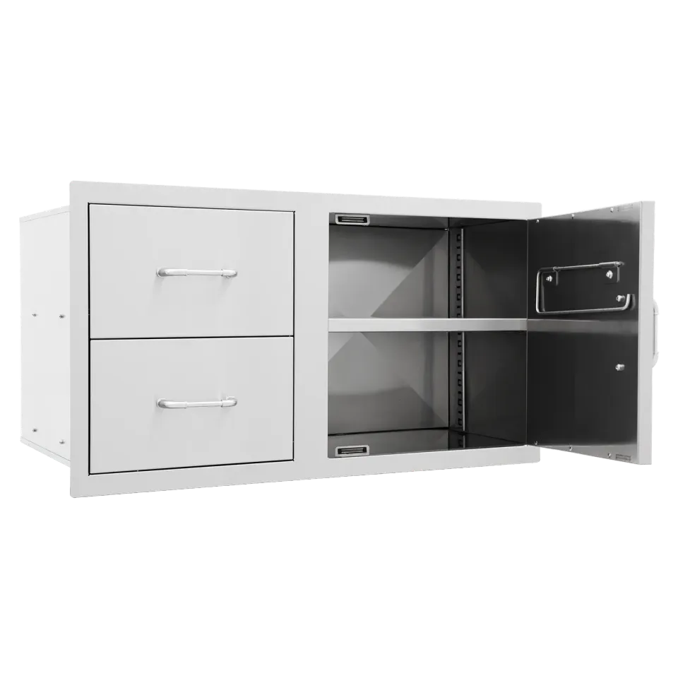 Bull 100cm Combo Innenschrank Edelstahl