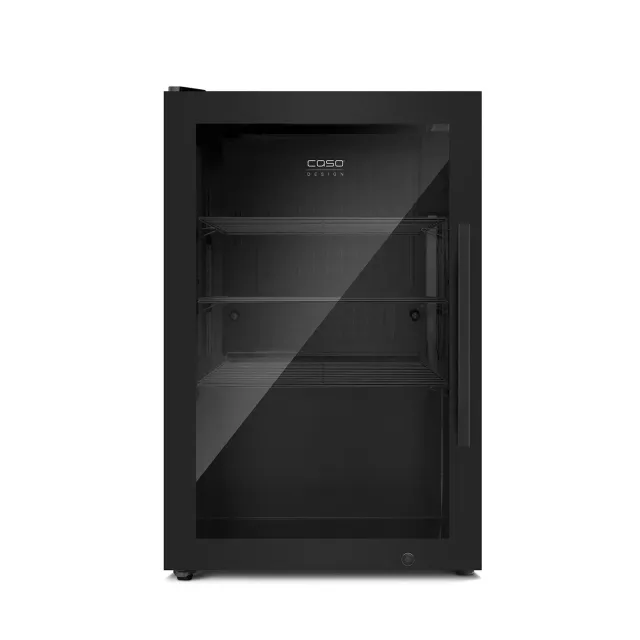 Roostr Kühlschrank Schwarz 63 Liter Tür rechts