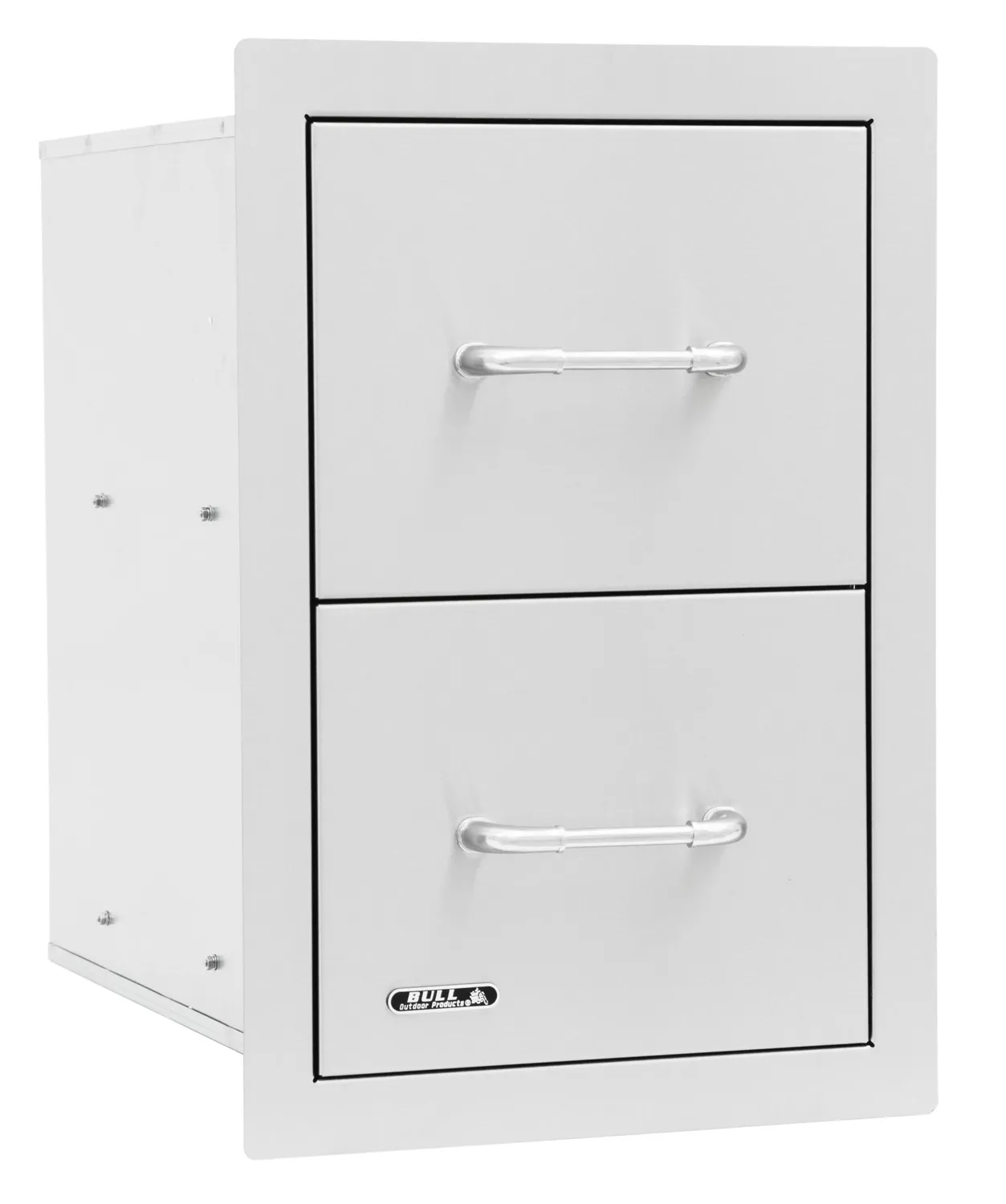 Bull Grill Doppelschublade Edelstahl 304 Einbau