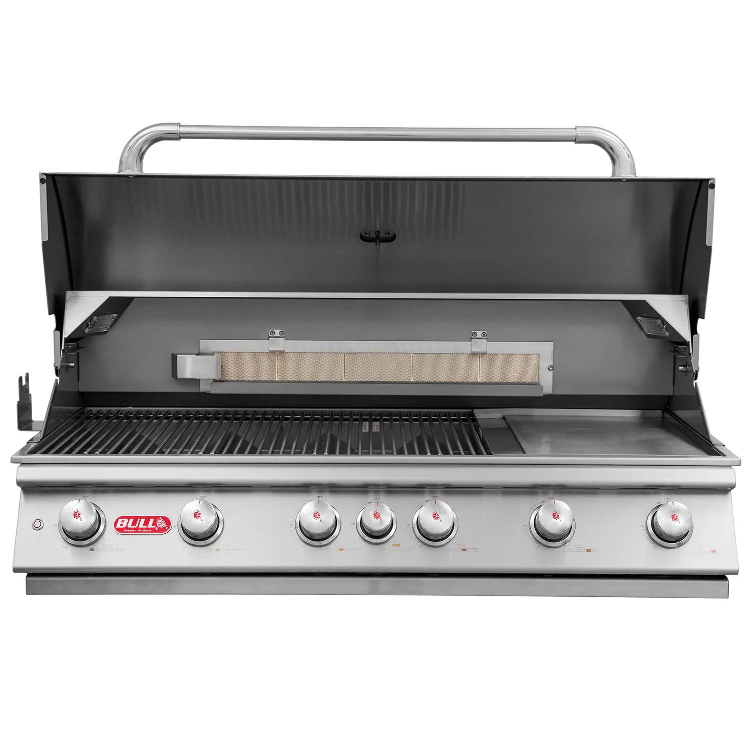 Bull Grill Removable Griddle Grillplatte Edelstahl