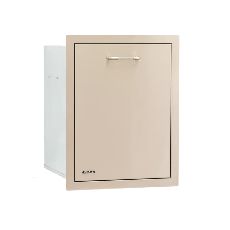 Bull Grill Müllauszug Doppel 2x30L Edelstahl