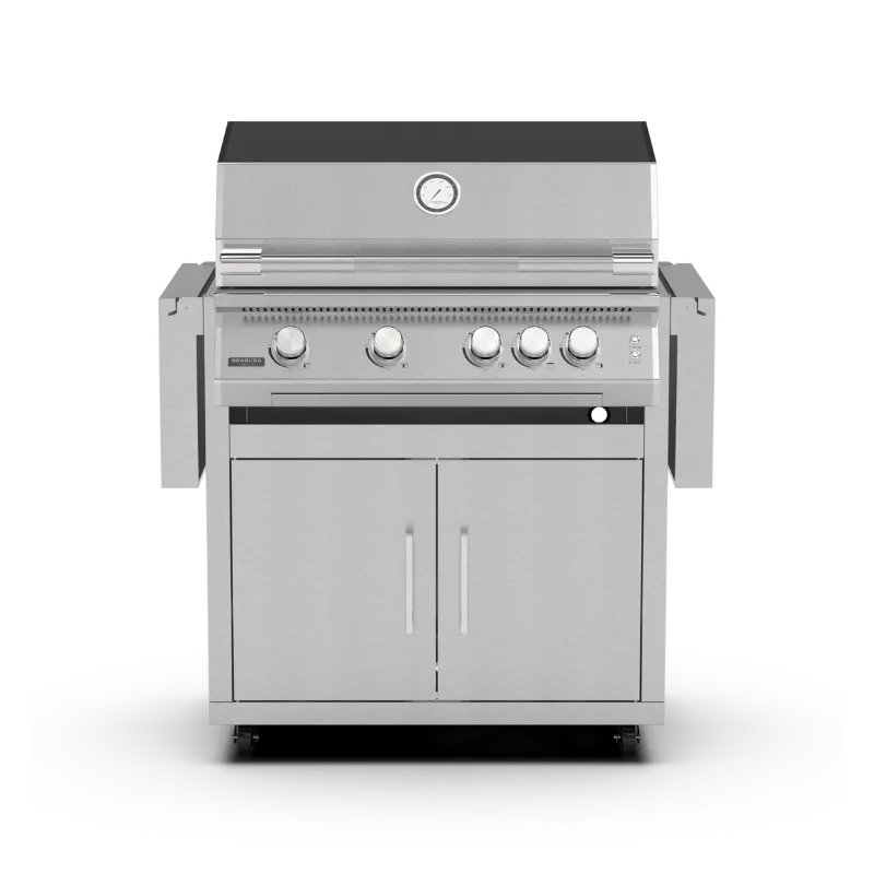 Brabura Cart Grill 400 S Grillwagen mit Gasflaschenfach
