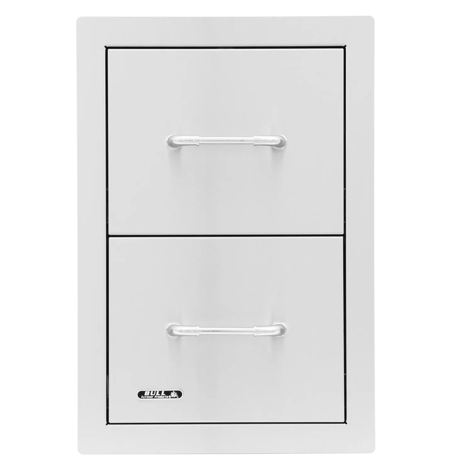 Bull Grill Doppelschublade Edelstahl 304 Einbau