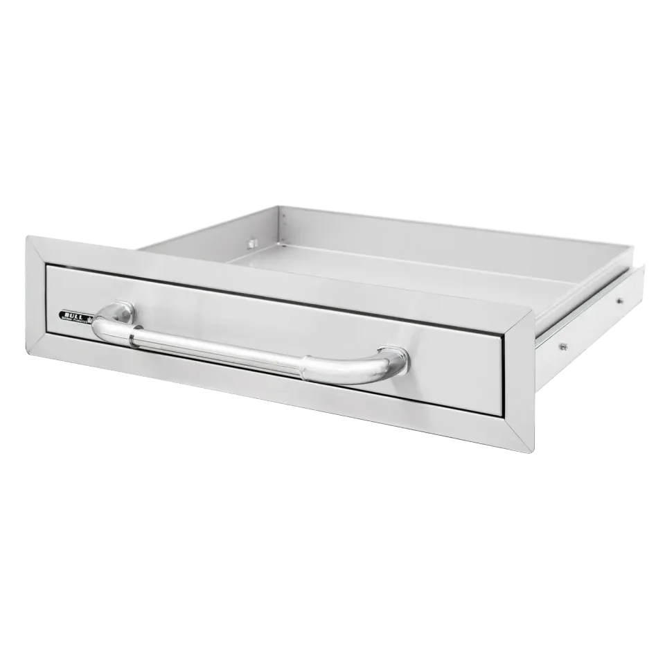 Bull Grill Single Drawer Schublade Edelstahl Softclose