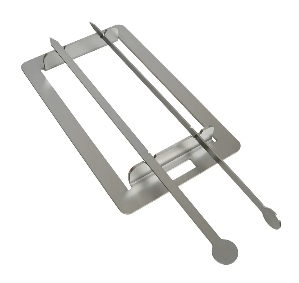 Beeftec Hotbox Grillspieß-Set Edelstahl 2 Spieße