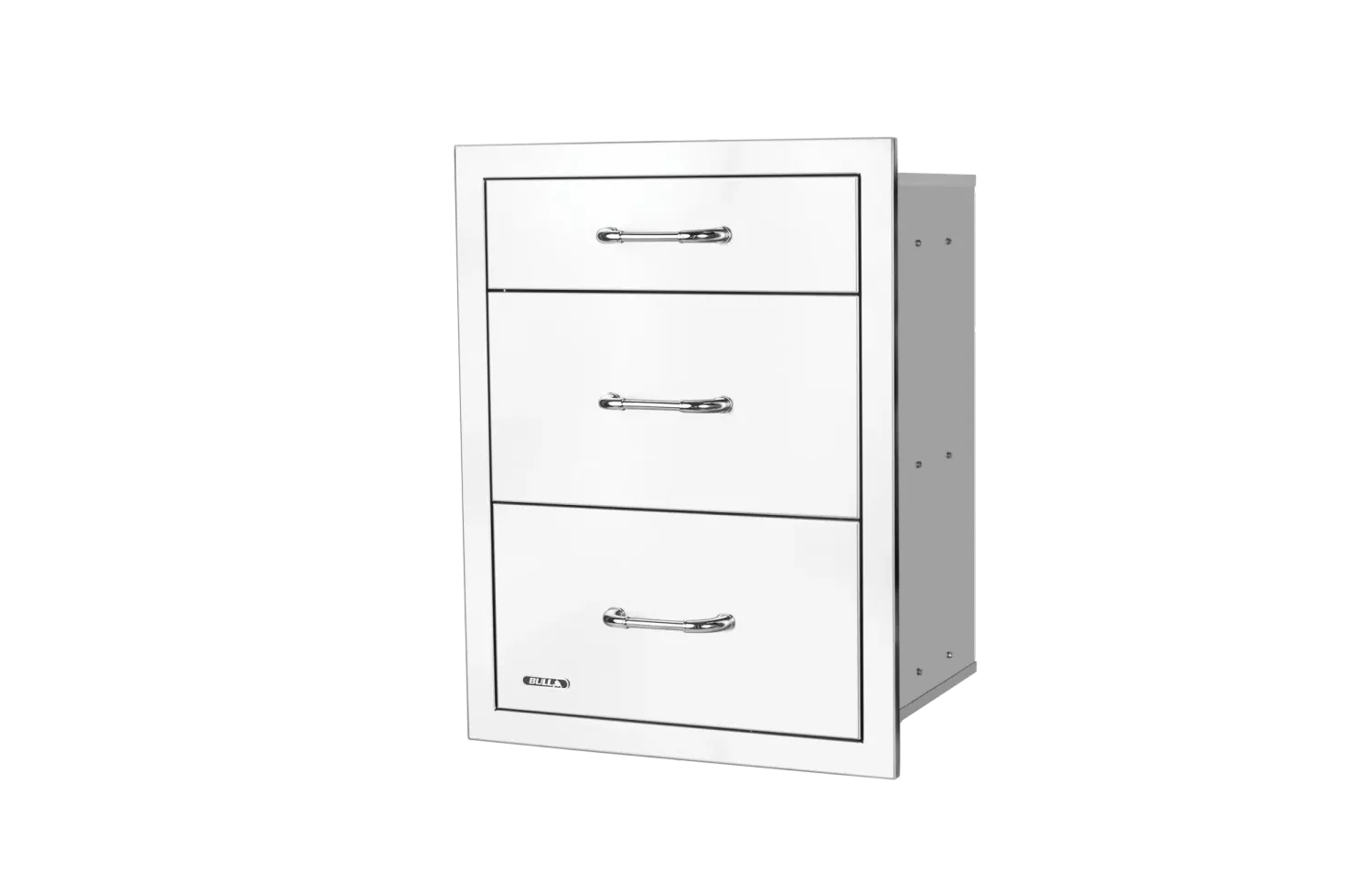Bull Grill Reveal Triple Drawer Schubladensystem Edelstahl
