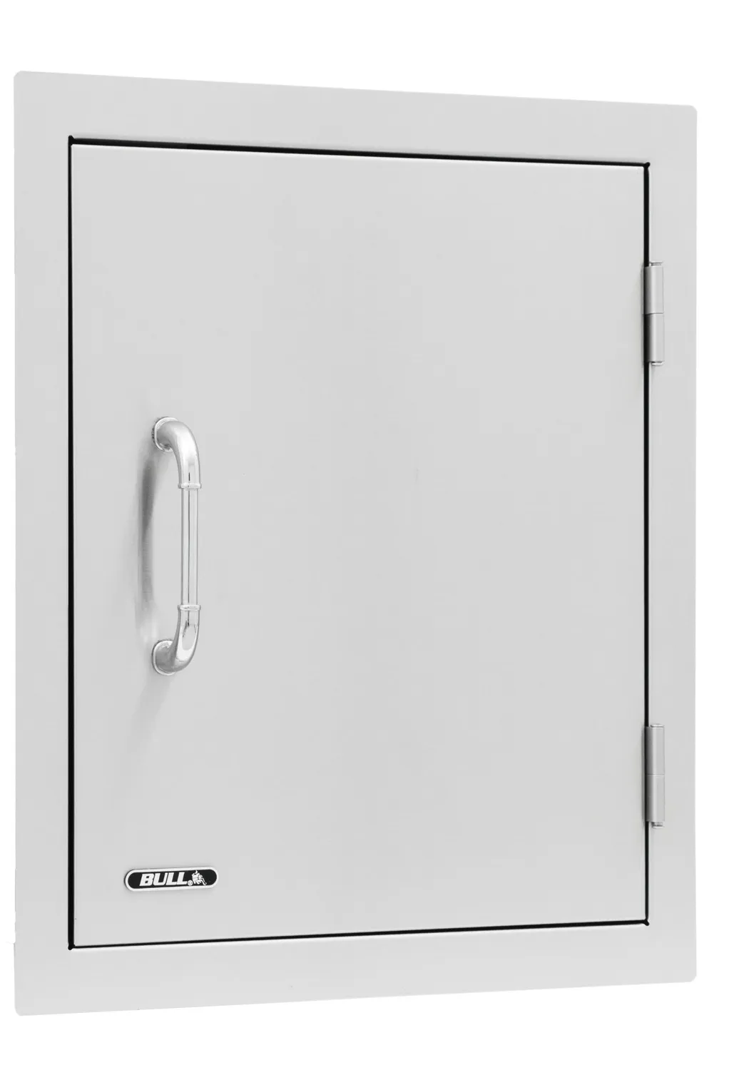 Bull Grill Right Swing Vertical Door Einbautür Edelstahl