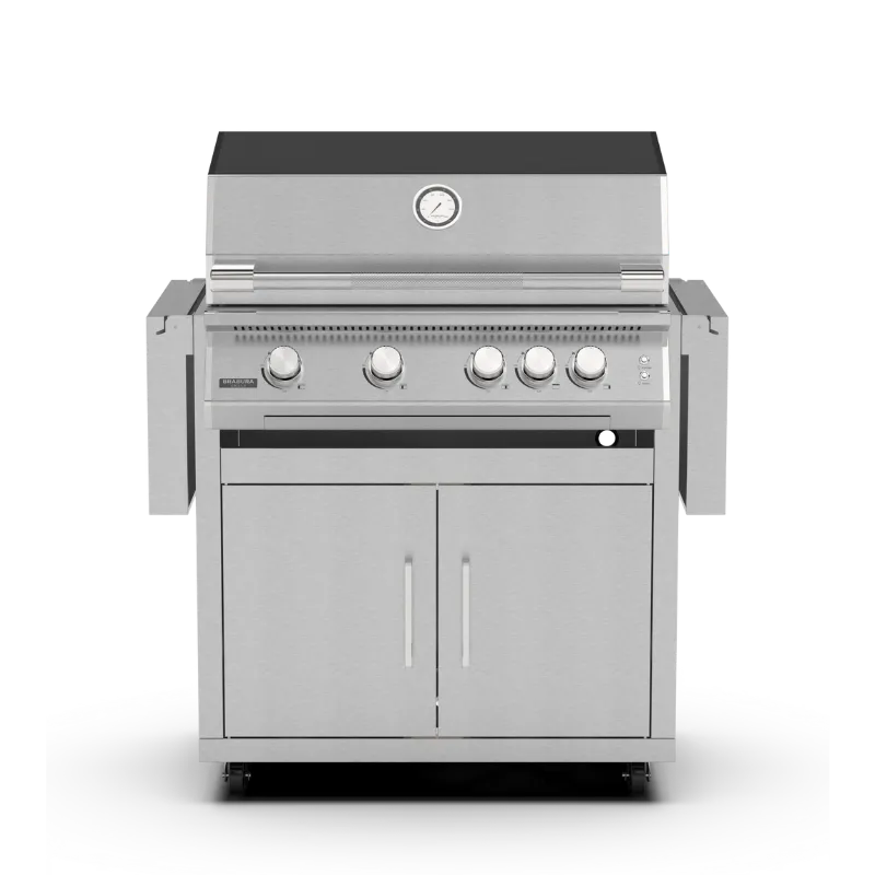 Brabura Cart Grill 400 S Grillwagen mit Gasflaschenfach