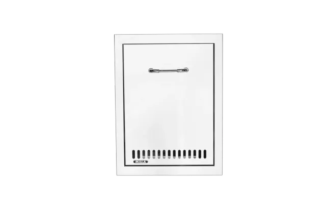 Bull Grill Propane Trash-Drawer Reveal Gasschublade