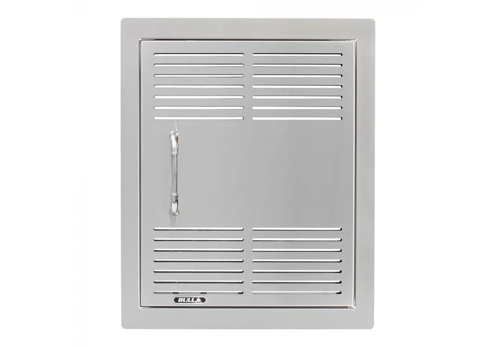 Bull Grill Single Vented Tür Edelstahl belüftet