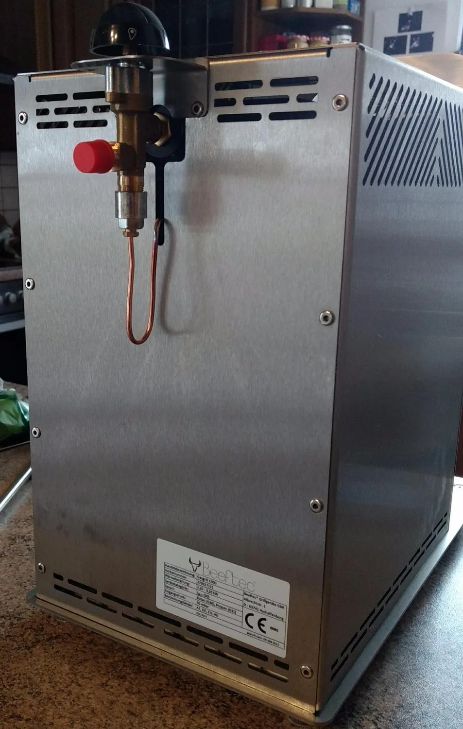 Beeftec Hotbox Oberhitzegrill 800 Grad Edelstahl