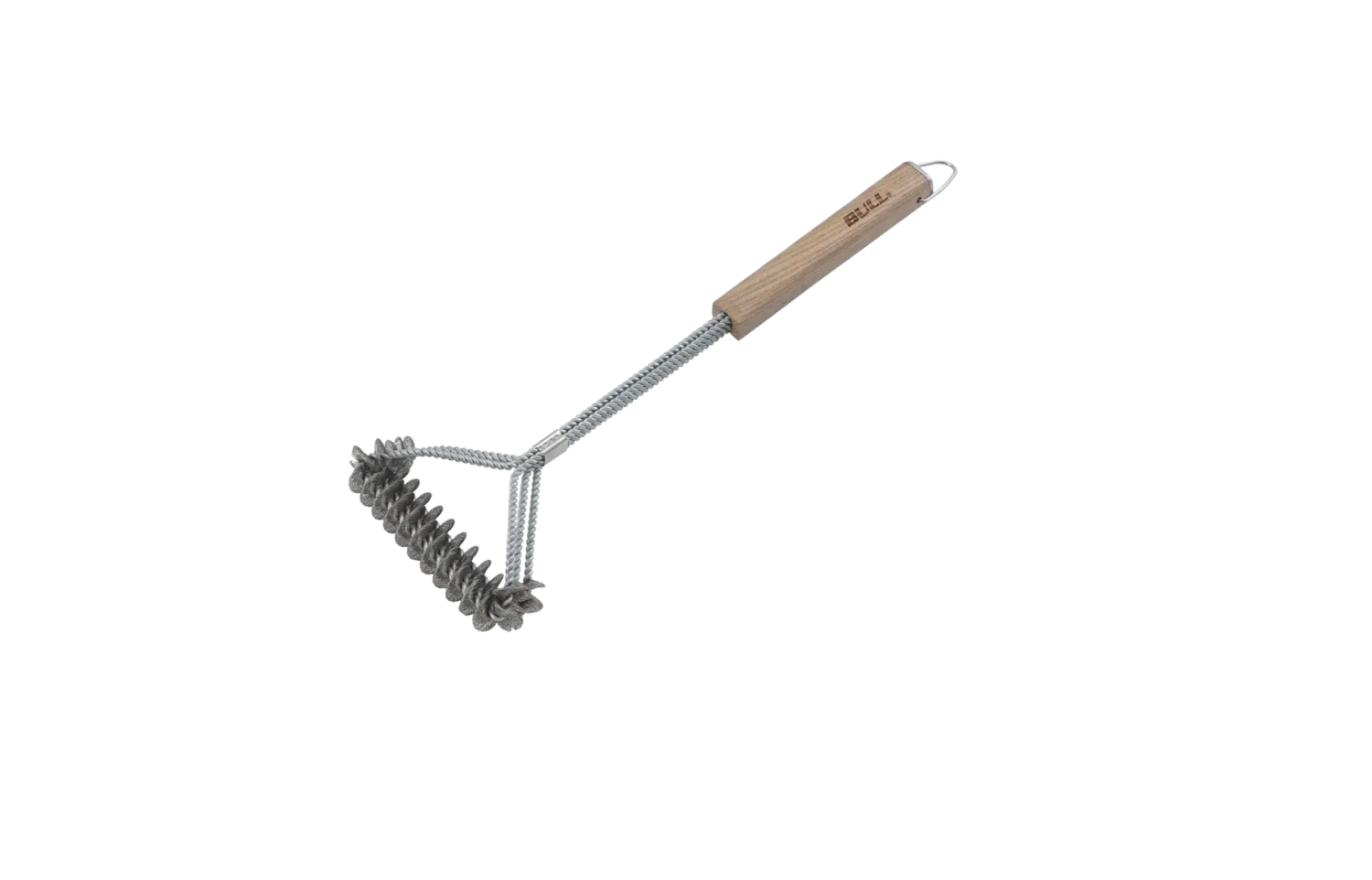 Bull Grill 3-teiliges Grillbesteck-Set Zange Bürste Spatel