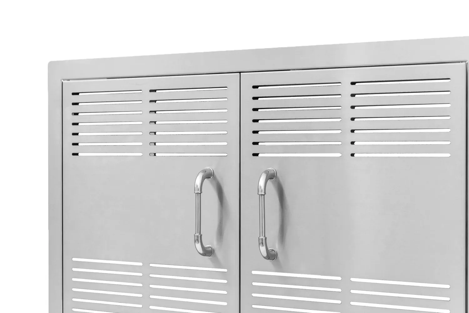 Bull Grill Doppeltür belüftet 80 cm Edelstahl
