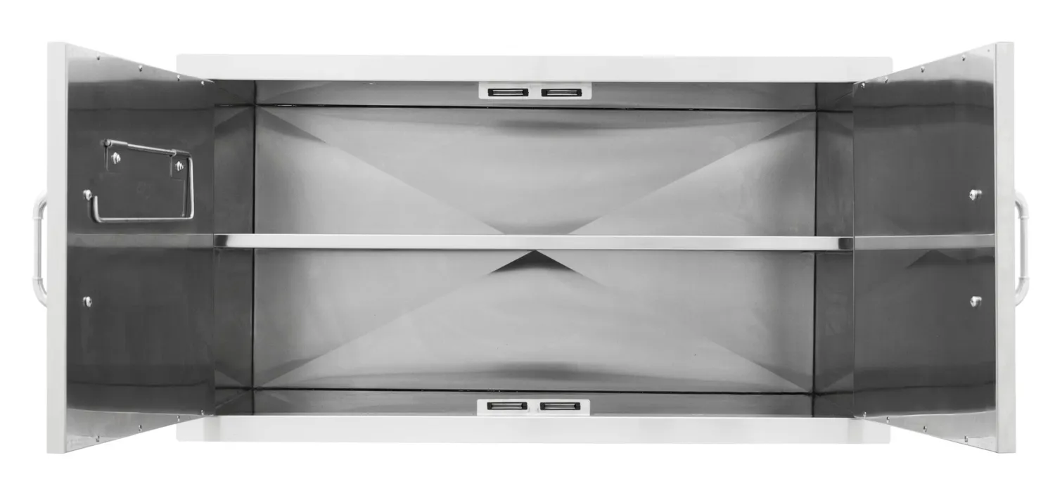 Bull Grill 100cm Double Door Innenverkleidung Edelstahl