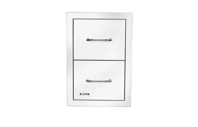 Bull Grill Double Drawer Doppelschublade Edelstahl Reveal
