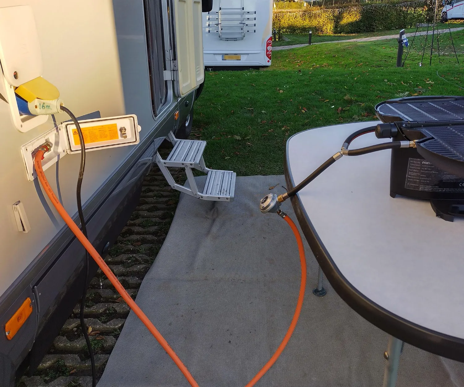 NomadiQ Verlängerungsschlauch Wohnmobil Gasanschluss Zubehör