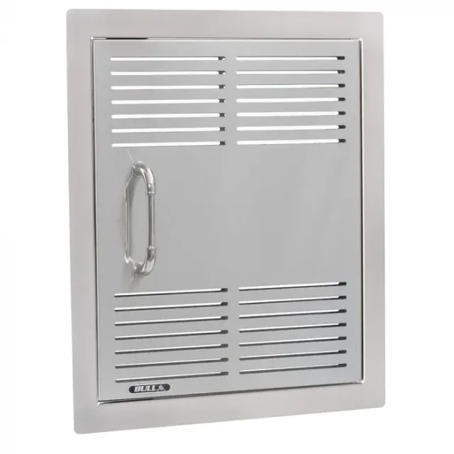 Bull Grill Single Vented Tür Edelstahl belüftet