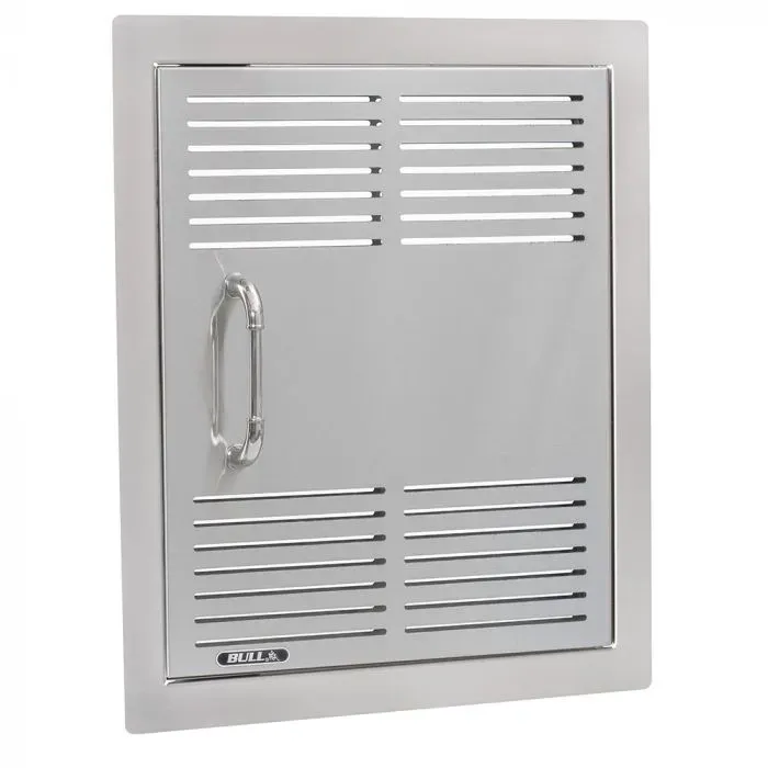 Bull Grill Single Vented Tür Edelstahl belüftet