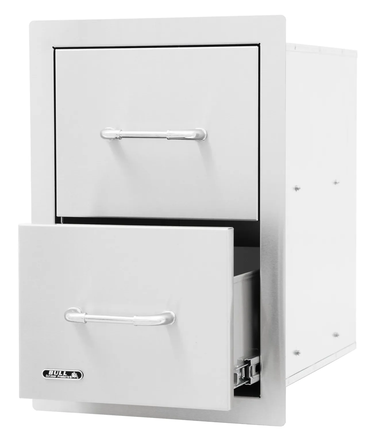 Bull Grill Doppelschublade Edelstahl 304 Einbau