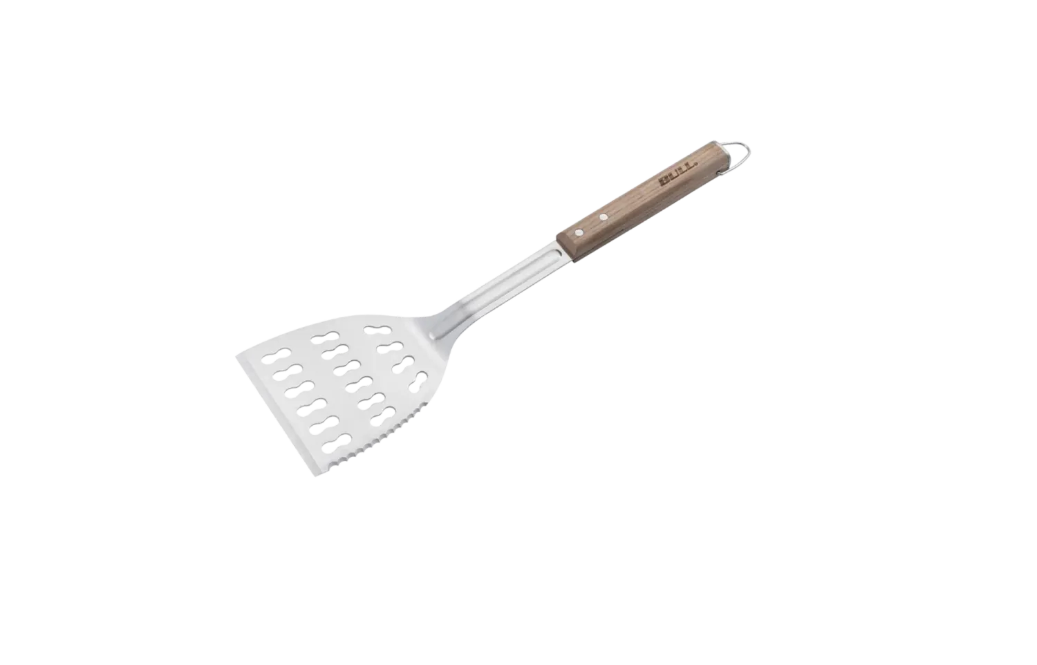 Bull Grill 3-teiliges Grillbesteck-Set Zange Bürste Spatel