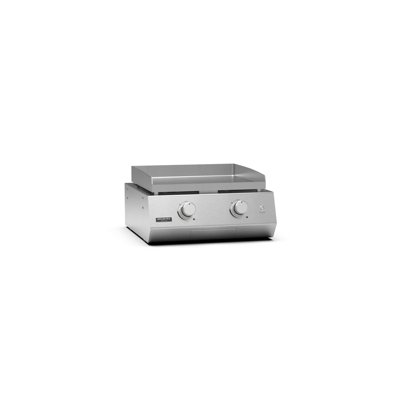 Brabura L Class Inox 20 Grillplatte Edelstahl Kompakt