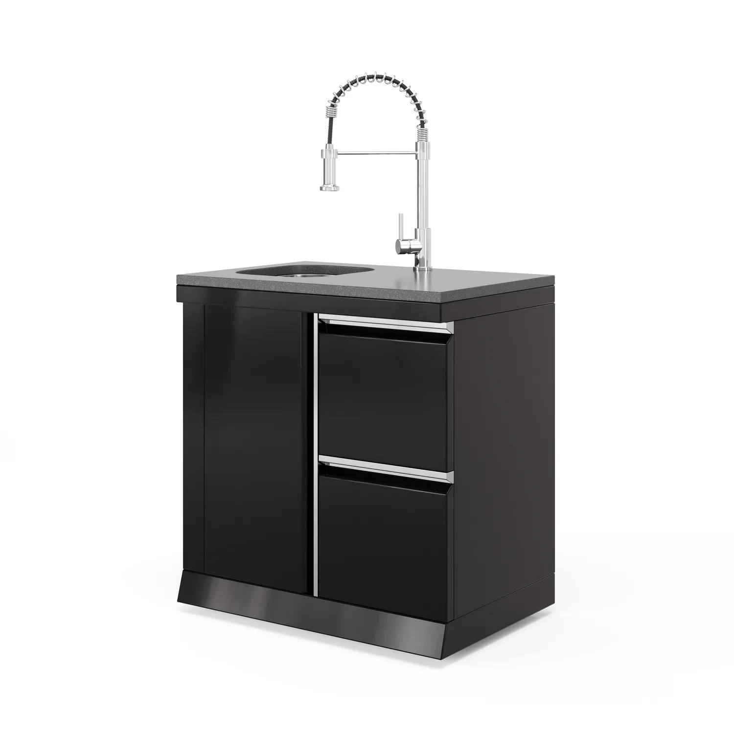 Goriller Blackback Clean Spülbecken Edelstahl Modul