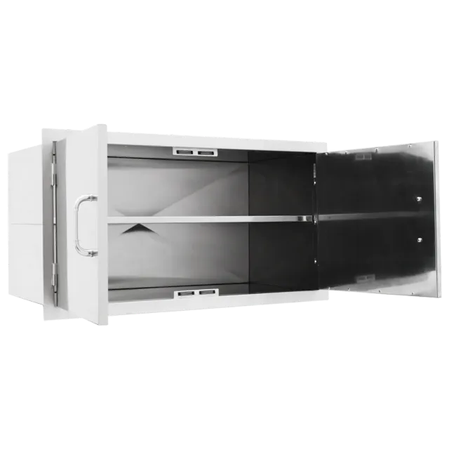 Bull Grill 100cm Double Door Innenverkleidung Edelstahl