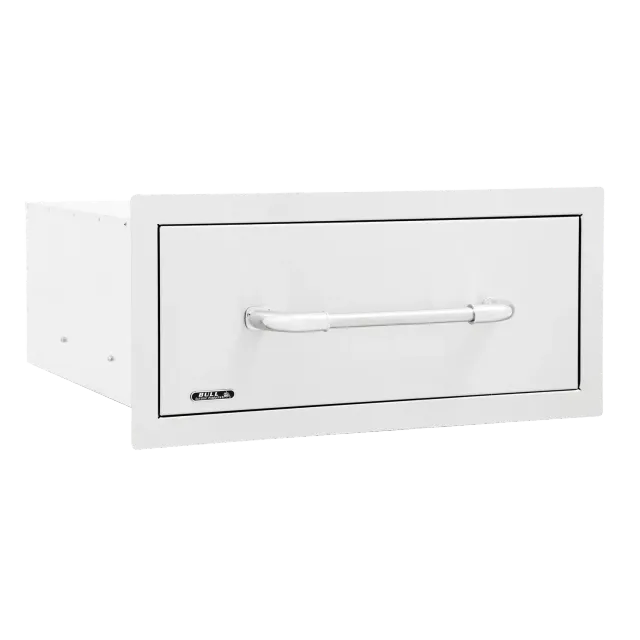 Bull Grill Schublade Edelstahl groß Soft-Close