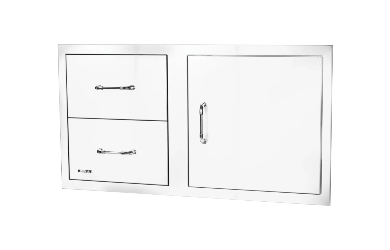 Bull Grill Reveal Tür-Schubladen-Kombi 100 cm Edelstahl