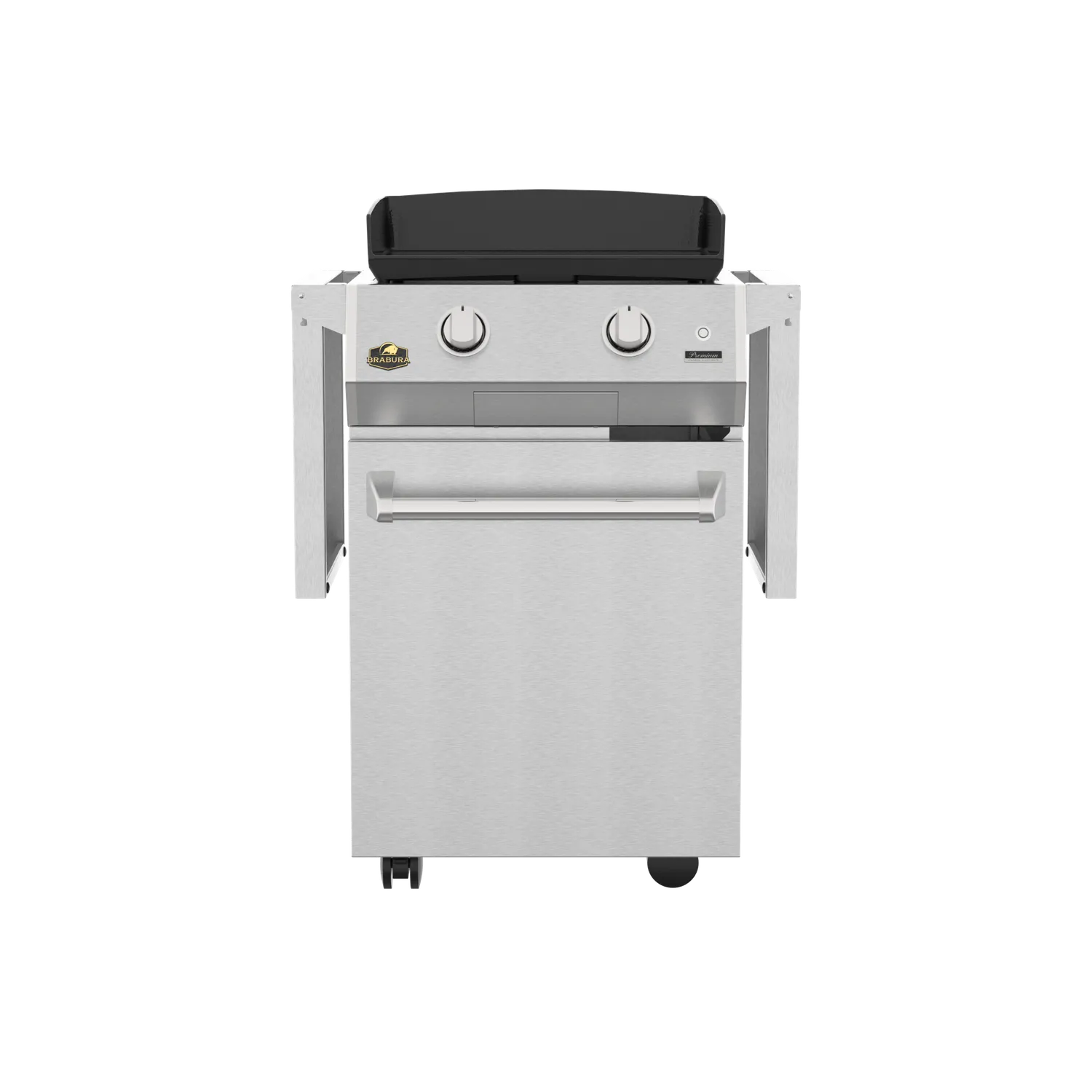 Brabura L Class Inox Cart 20 Grillwagen Edelstahl