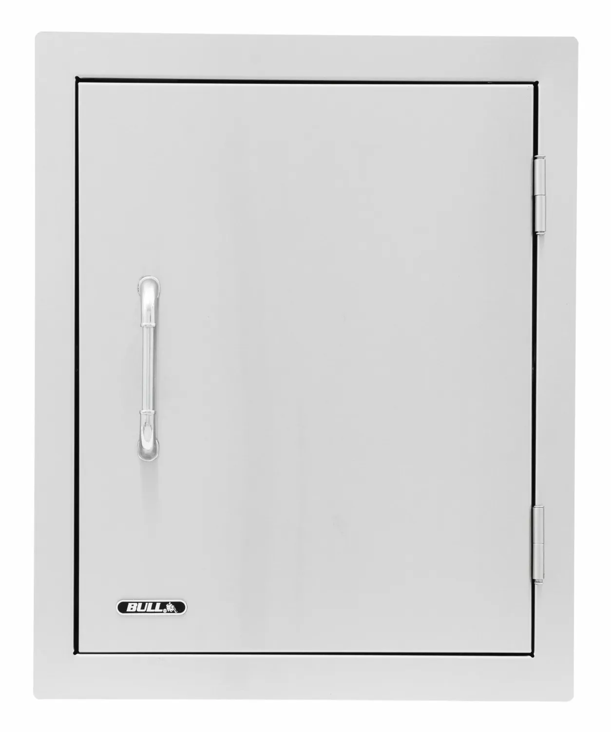 Bull Grill Right Swing Vertical Door Einbautür Edelstahl