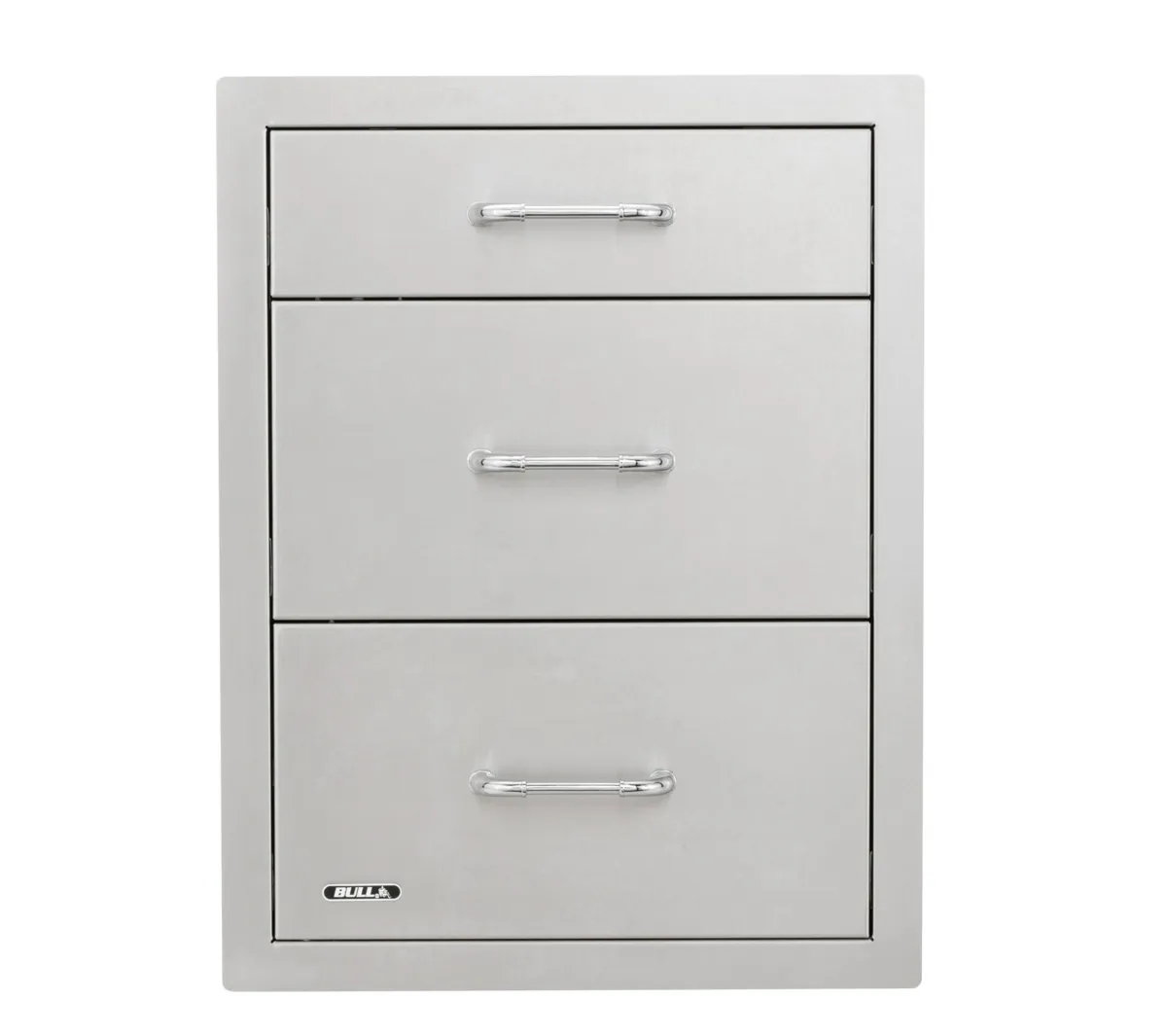 Bull Grill Triple Drawer Dreifachschublade Edelstahl