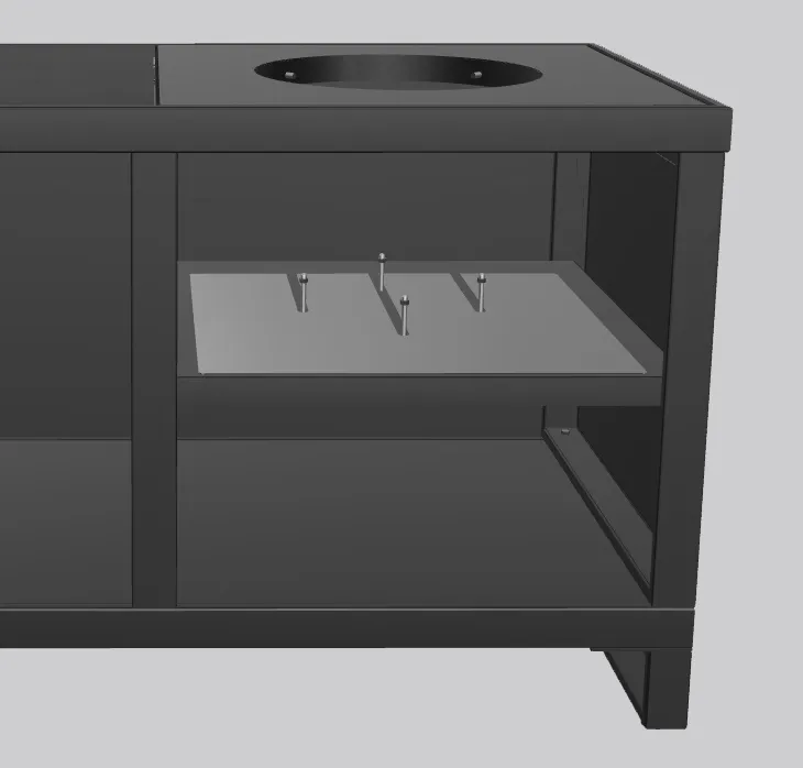 Roostr Uplay Shelf Filz rechts Schutzfilz