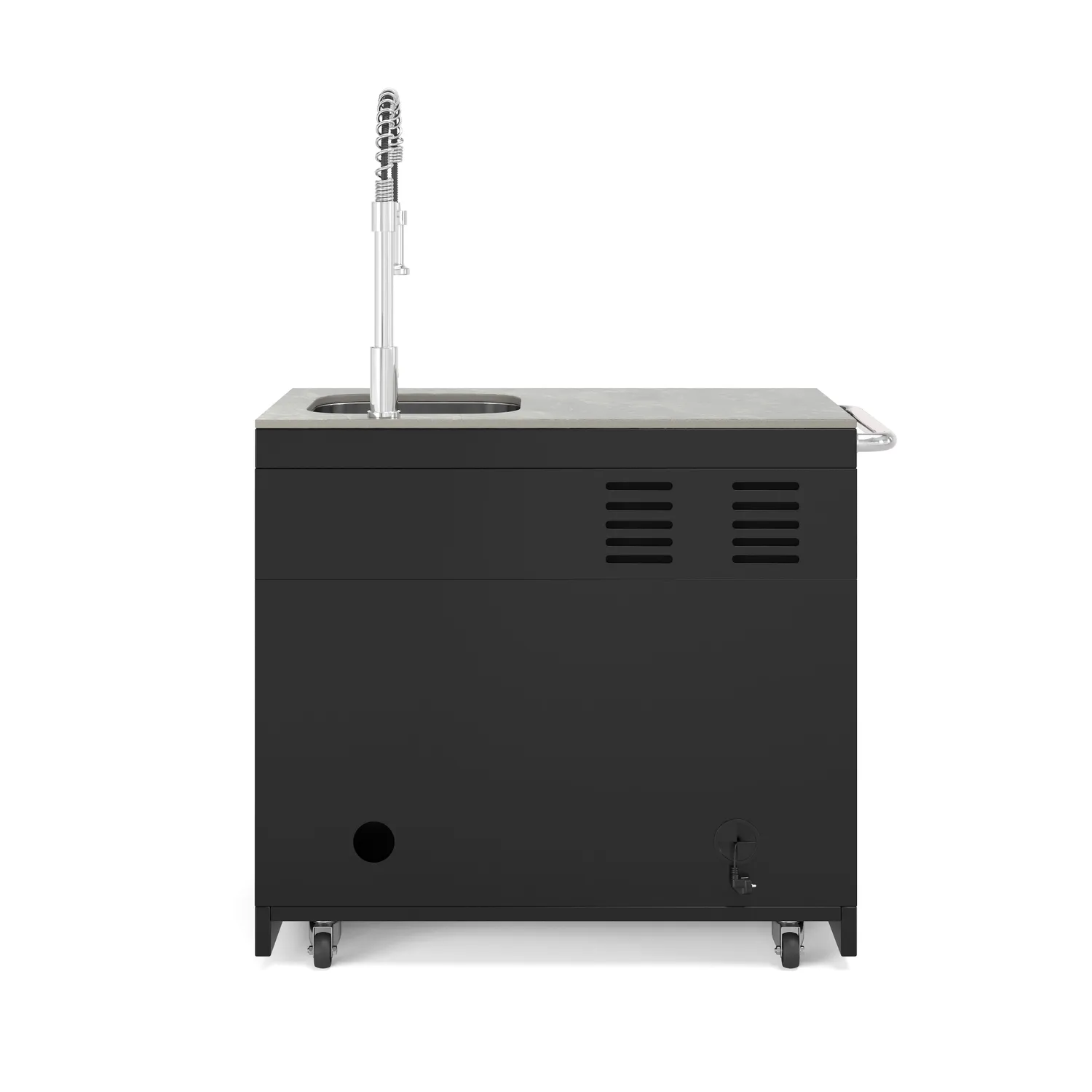Goriller Empire Cool-Clean Kühlschrank-Spülbecken 63 L Schwarz