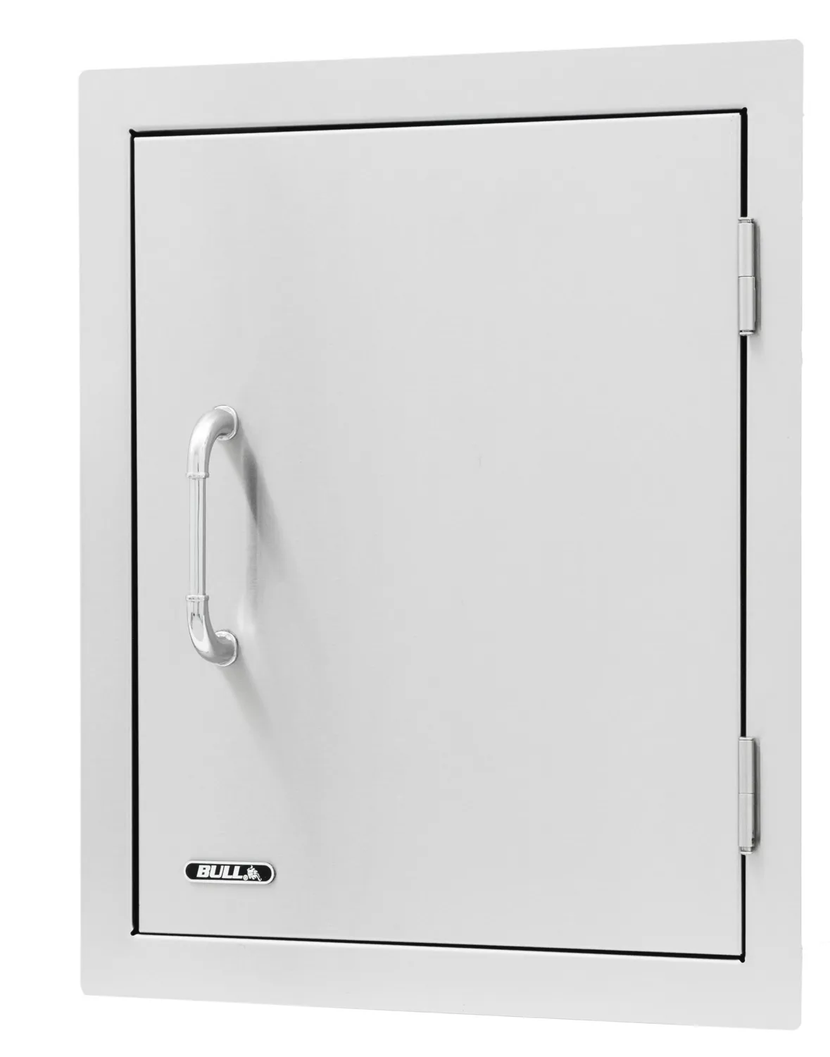 Bull Grill Right Swing Vertical Door Einbautür Edelstahl