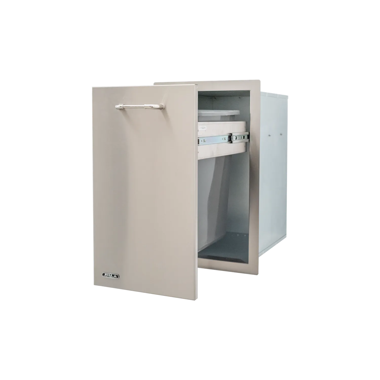 Bull Grill Slim Abfallschublade mit Mülleimer 38 L