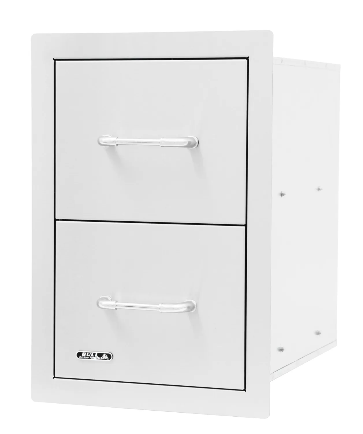 Bull Grill Doppelschublade Edelstahl 304 Einbau