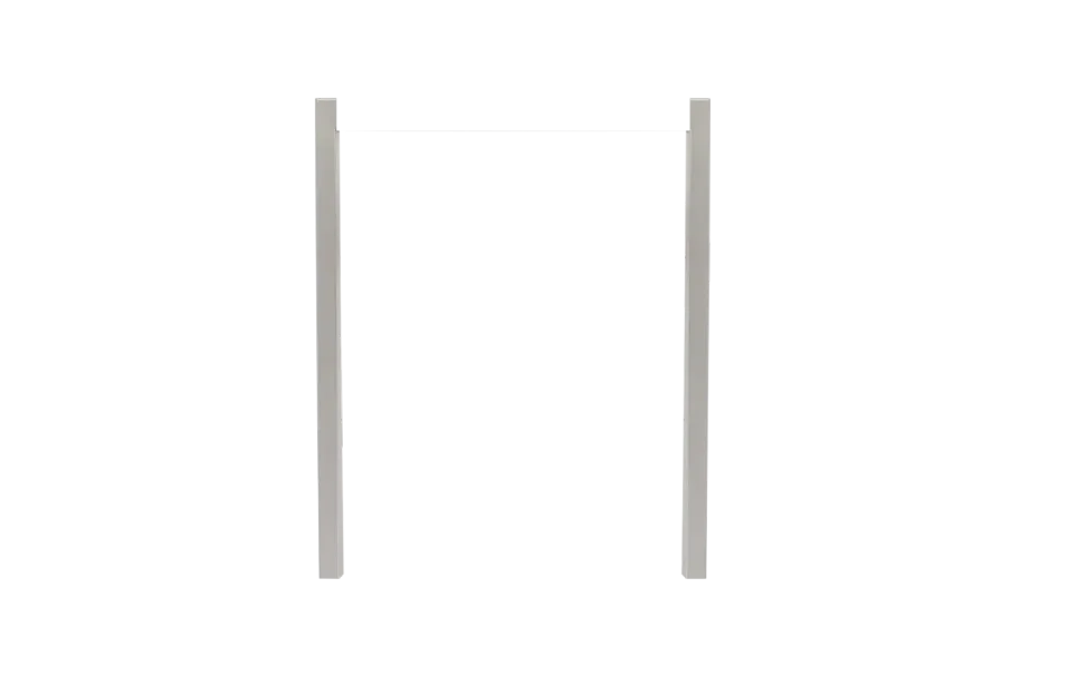 Bull Kegerator Einbaurahmen Edelstahl Reveal