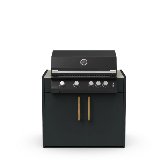Brabura KC 100 Gasgrill Grillmodul 100 cm Edelstahl