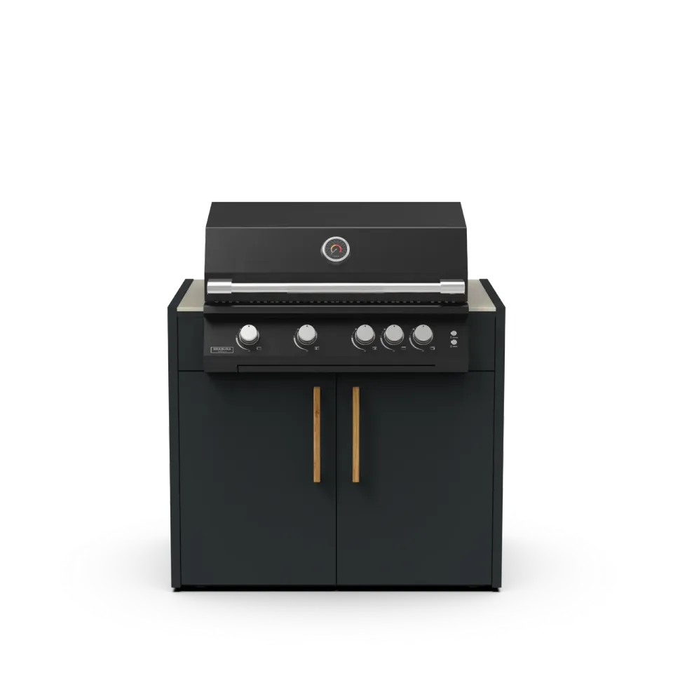 Brabura KC 100 Gasgrill Grillmodul 100 cm Edelstahl