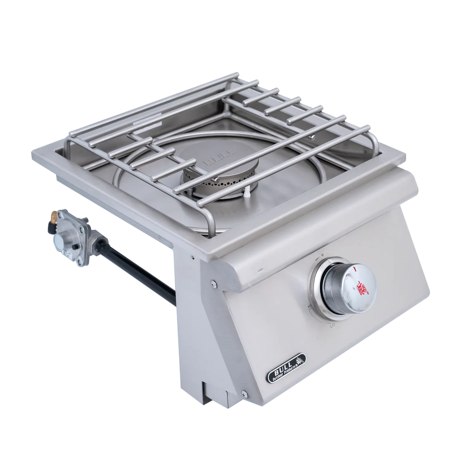 Bull Grill Slide In Pro Seitenbrenner Edelstahl 7,4 kW