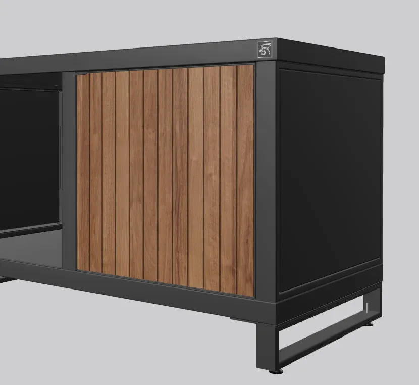 Roostr Rubix Einzeltür Holz rechts Fraké