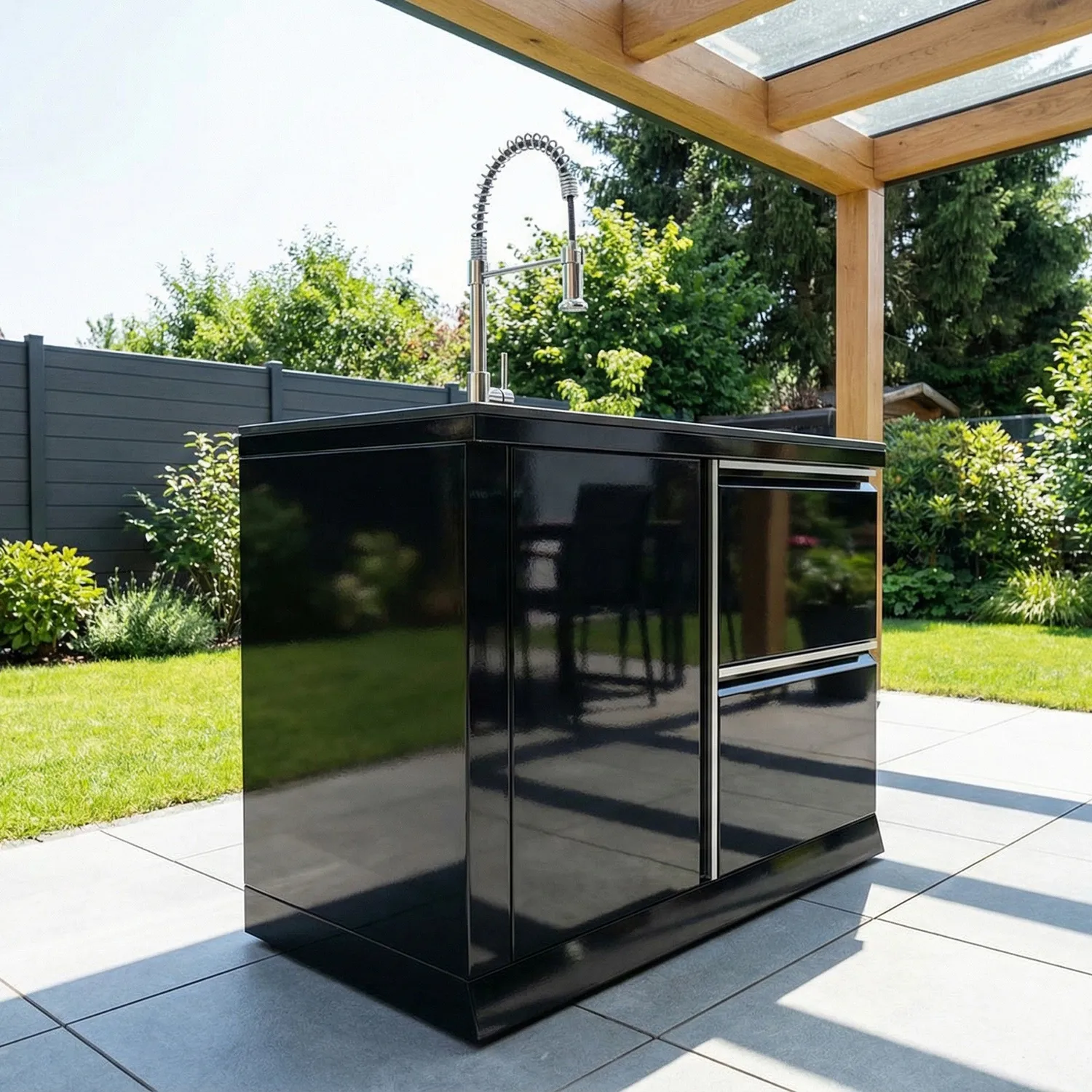 Goriller Blackback Clean Spülbecken Edelstahl Modul