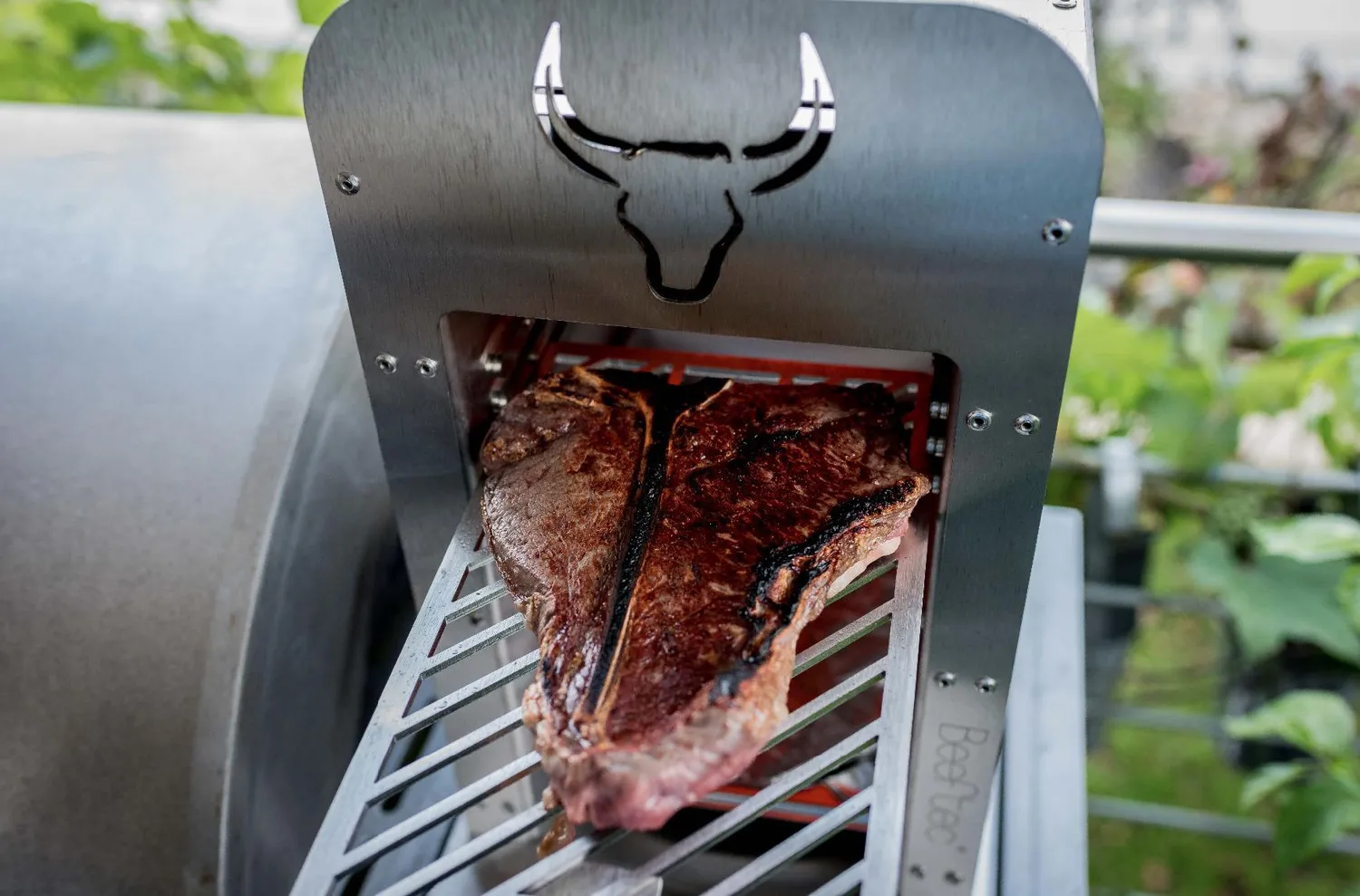Beeftec Hotbox Oberhitzegrill 800 Grad Edelstahl