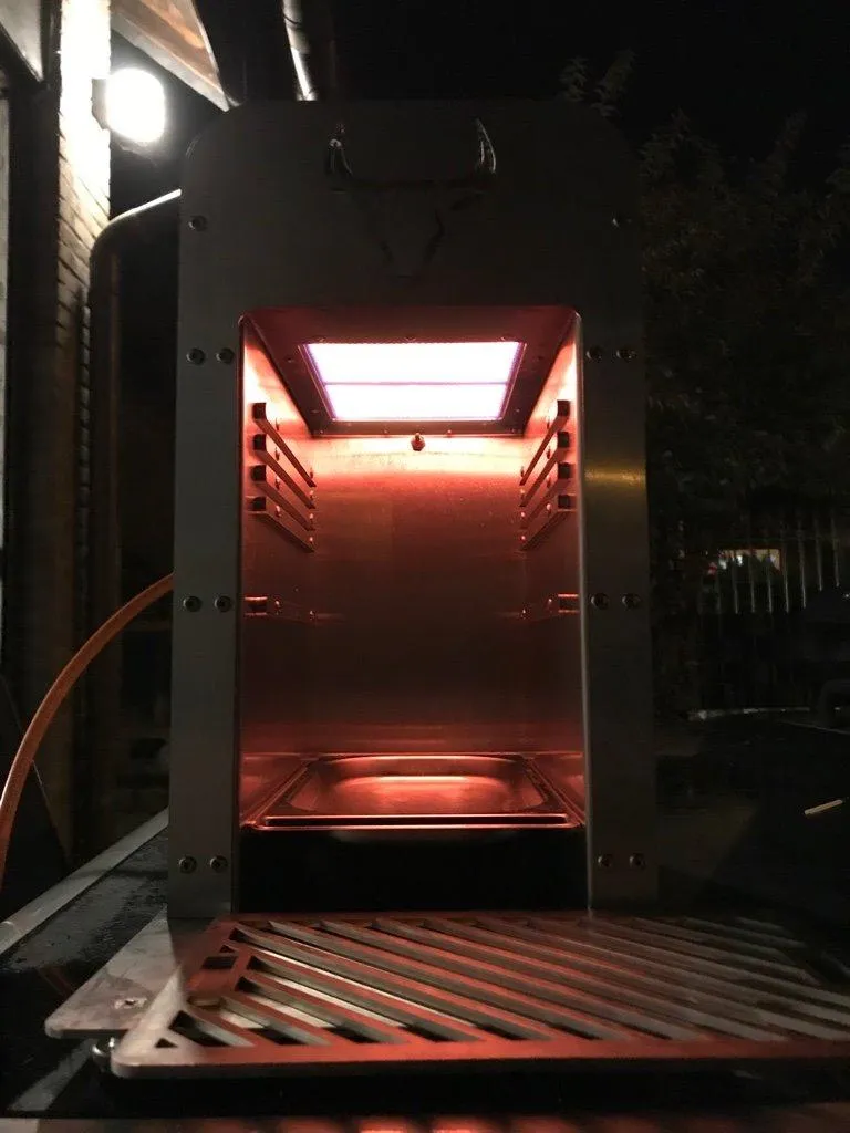 Beeftec Hotbox Oberhitzegrill 800 Grad Edelstahl
