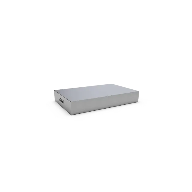 Brabura Inox Cover 30 Plancha-Abdeckung Edelstahl L Class